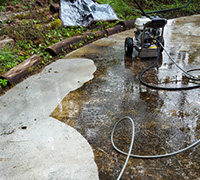 Pressure washing services for multi-family dwellings